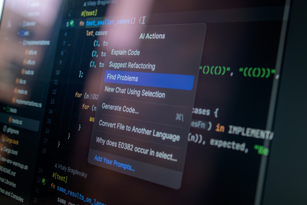 Developer reviewing terminal and code files with Aider assistant in a structured coding workspace
