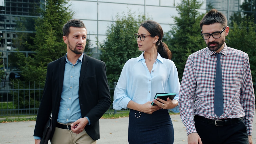 Team planning AI agent governance in a bright office