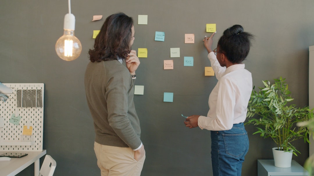 A focused team evaluating AI model options at a desk