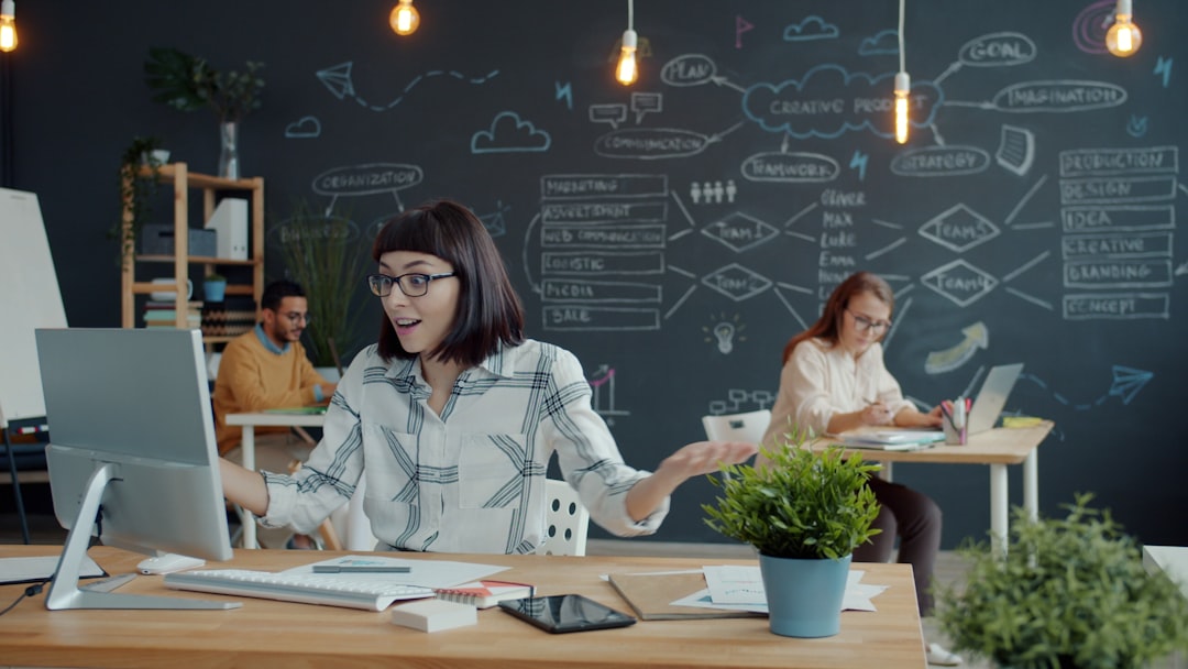 Team discussing AI retrieval architecture at a whiteboard in an office workspace