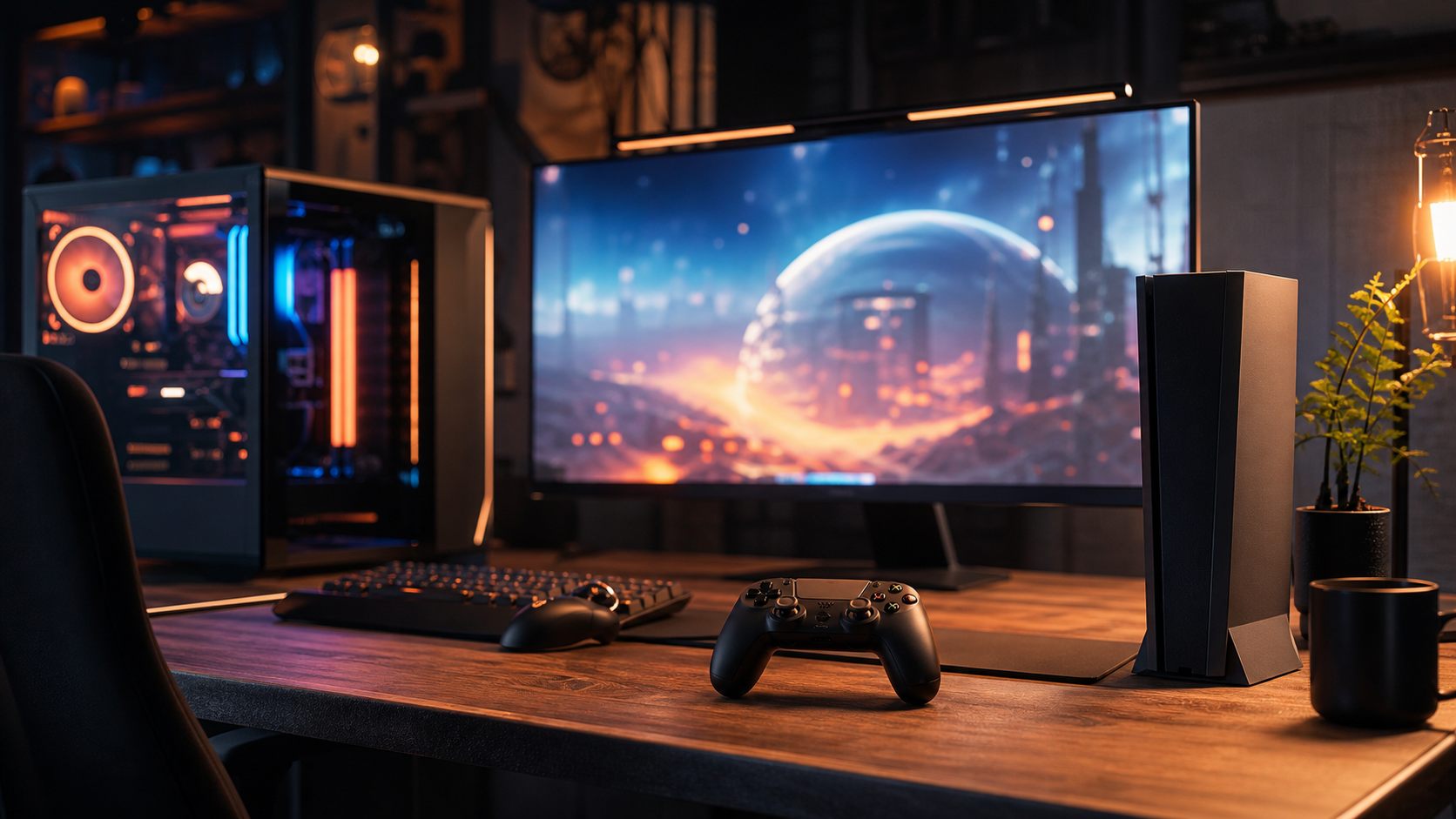 Editorial image for The Outer Worlds 2 positioning across PC and console ecosystems