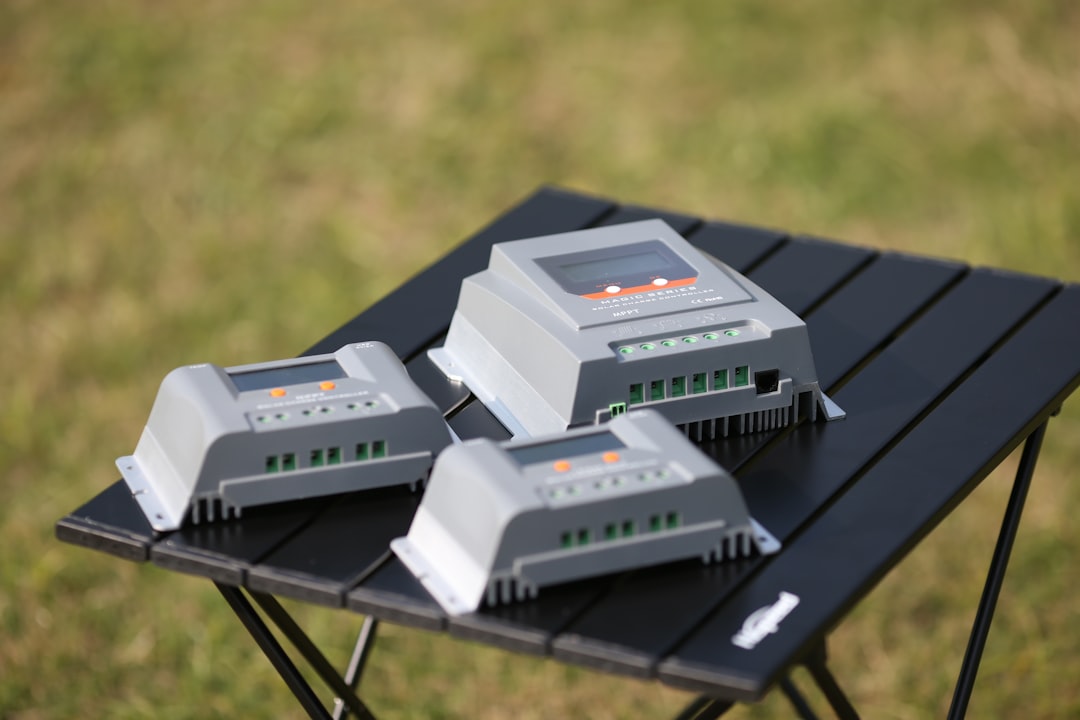 Portable power station arranged with storm-prep and RV camping essentials in a tidy garage.