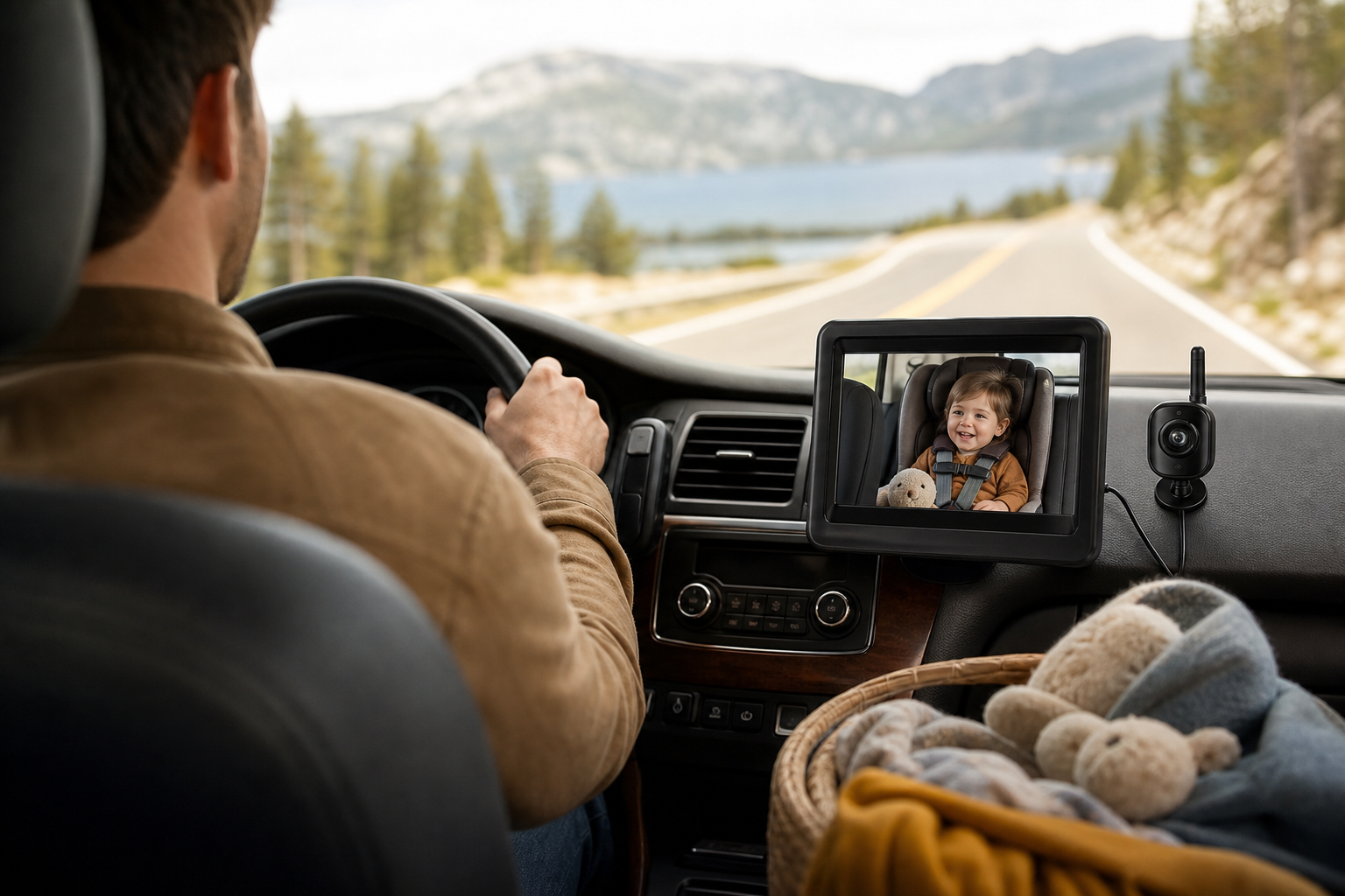 A Calm Summer Travel Upgrade: OTTOCAST Baby Car Camera For Rear-Seat Awareness